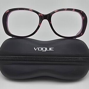 Vogue VO5084-S 2441/73 Tortoise on Purple Butterfly Sunglasses Frame w Case 55mm